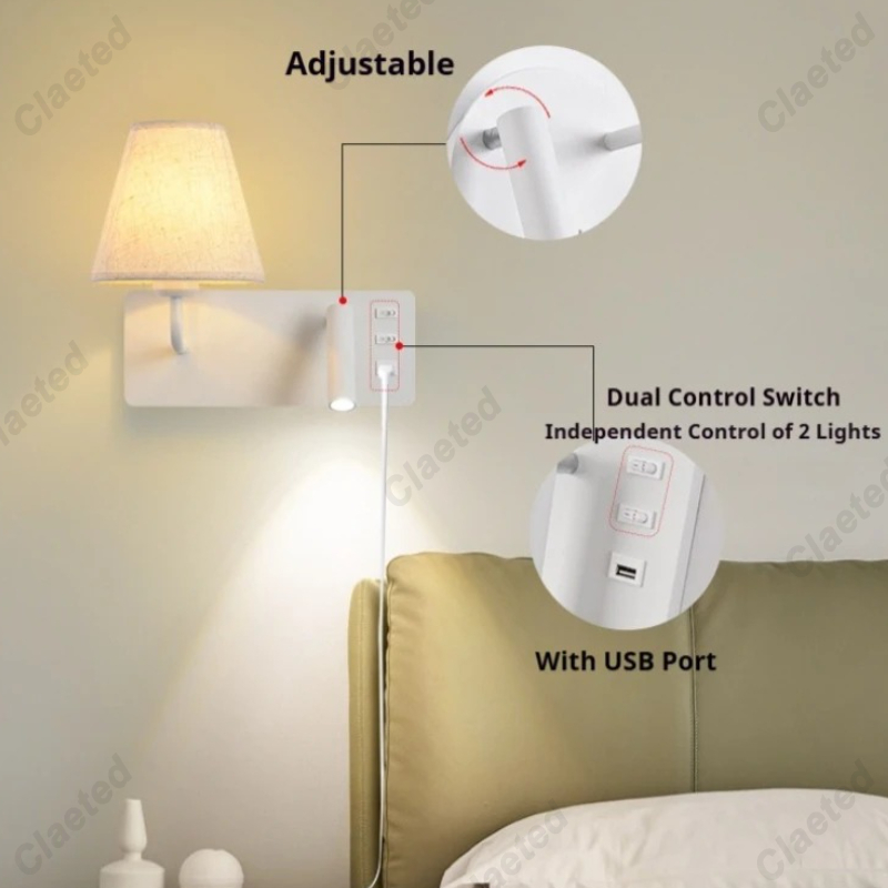 LED Wall Lamp Modern with Touc - Foyer Lighting Wall Decor incelemesi ve fiyatı