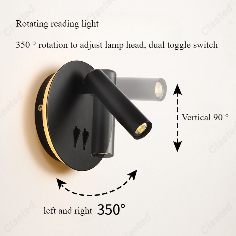 New LED Reading Wall Lamp with - Foyer Lighting Wall Decor incelemesi ve fiyatı