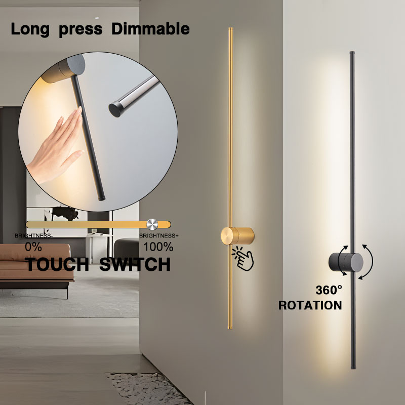 Touch Switch Dimmable LED Wall - Foyer Lighting Wall Decor incelemesi ve fiyatı