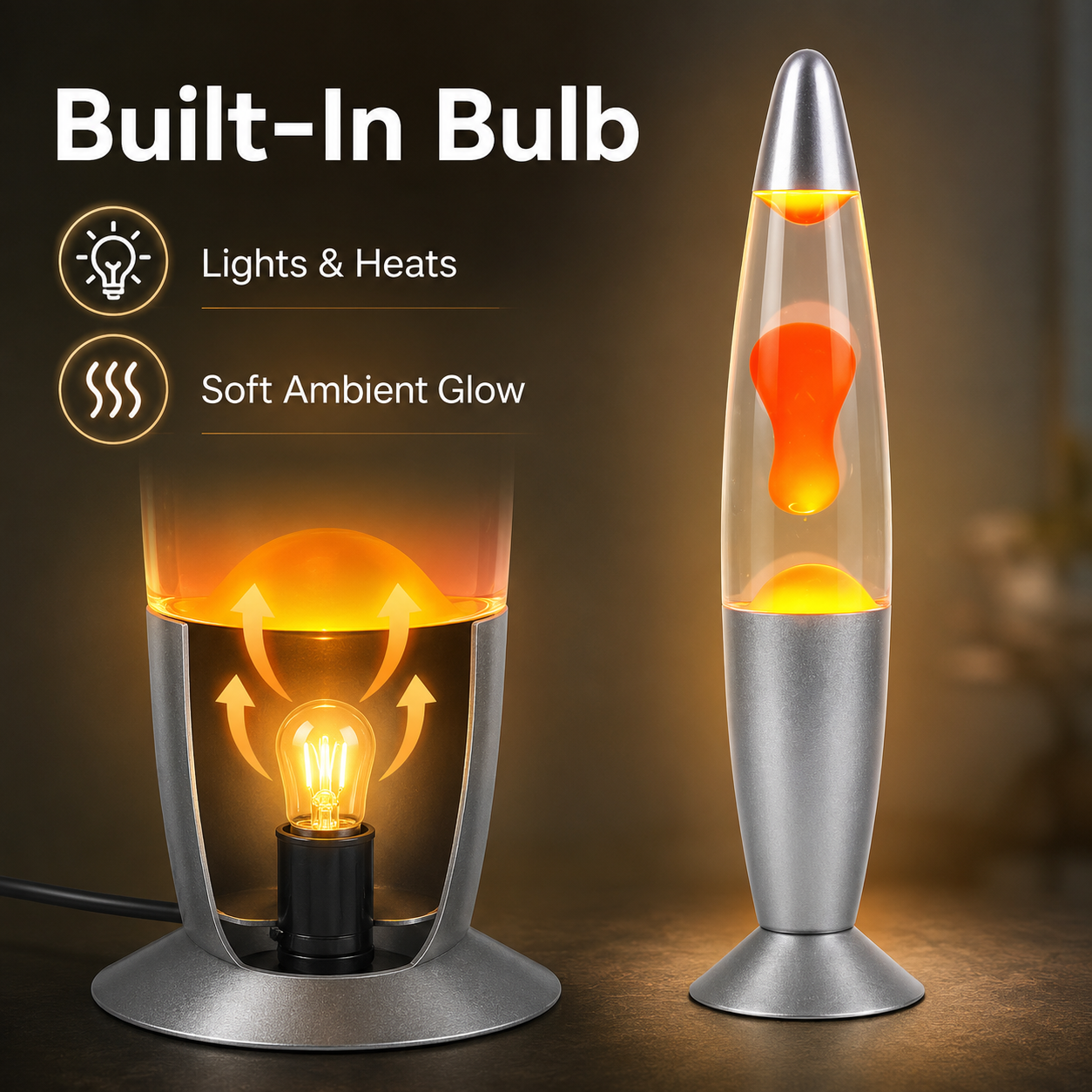 LED lava lamp jellyfish design - Lava Lamp Desktop incelemesi ve fiyatı