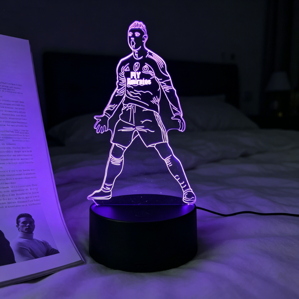 Footballer Lionel Messi 3D Acr - Lighting Room Decor Items incelemesi ve fiyatı