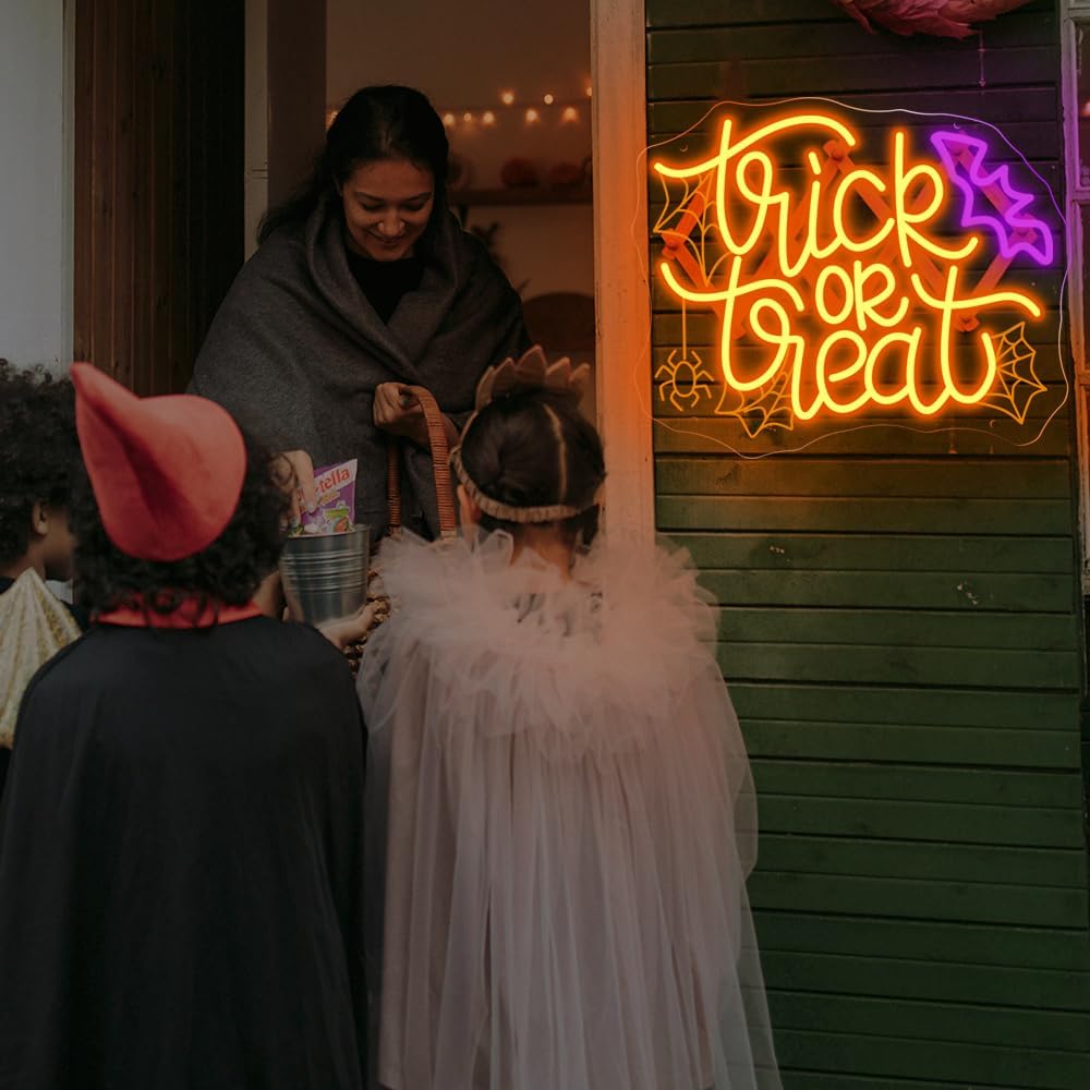 Trick or Treat LED Neon Sign U - Home Decor Lighting Tricks incelemesi ve fiyatı