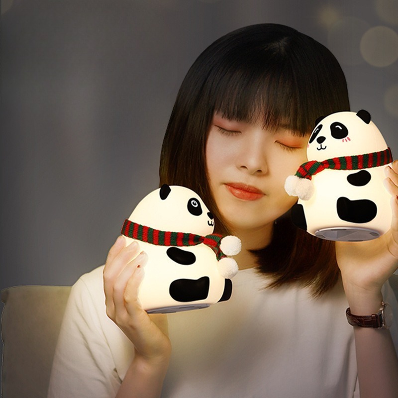 Cute Cartoon Pandas with Big E - Bedroom Lighting Decor Ideas incelemesi ve fiyatı