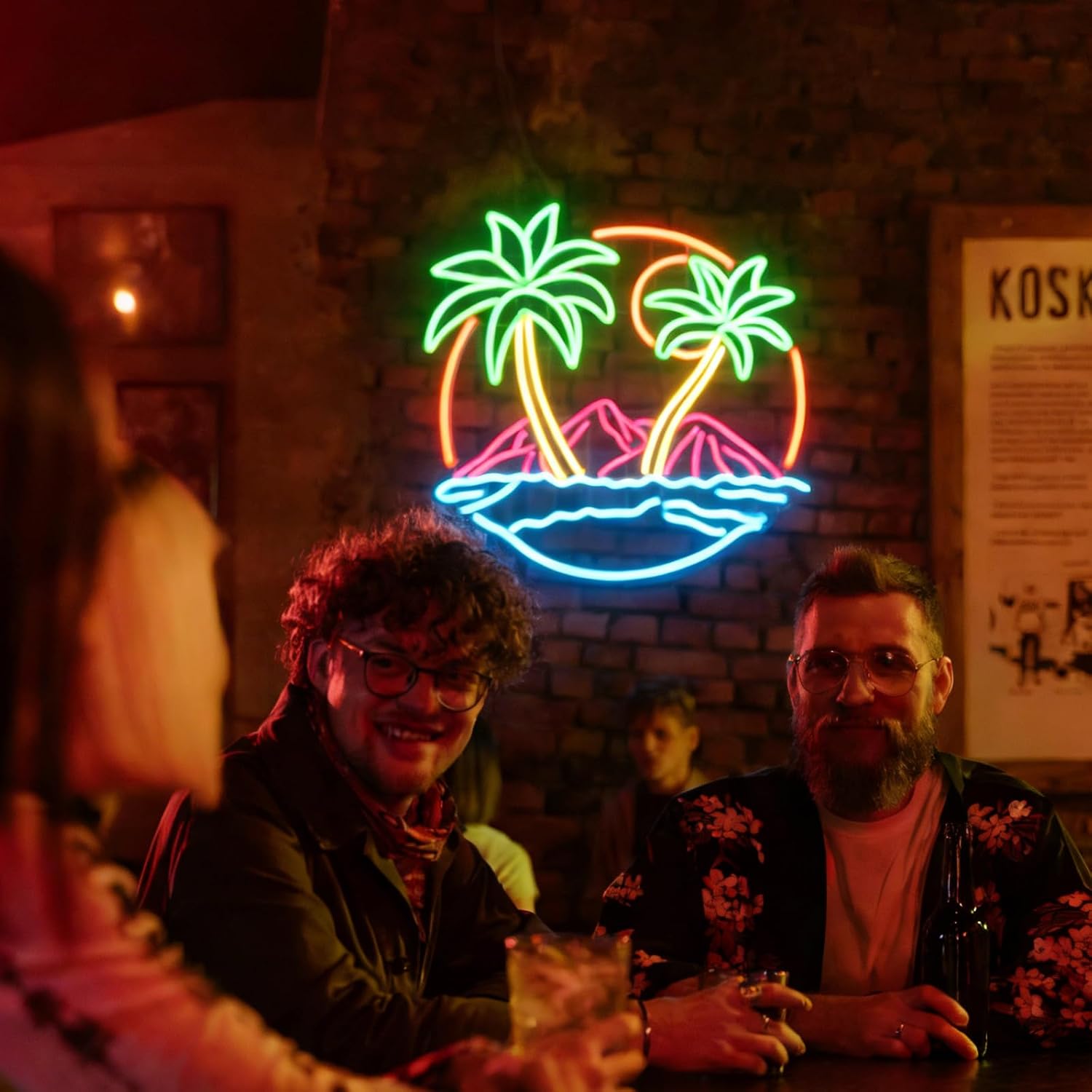 Tropical  Palm Tree LED Neon S - Wall Decor Lighting Tree incelemesi ve fiyatı