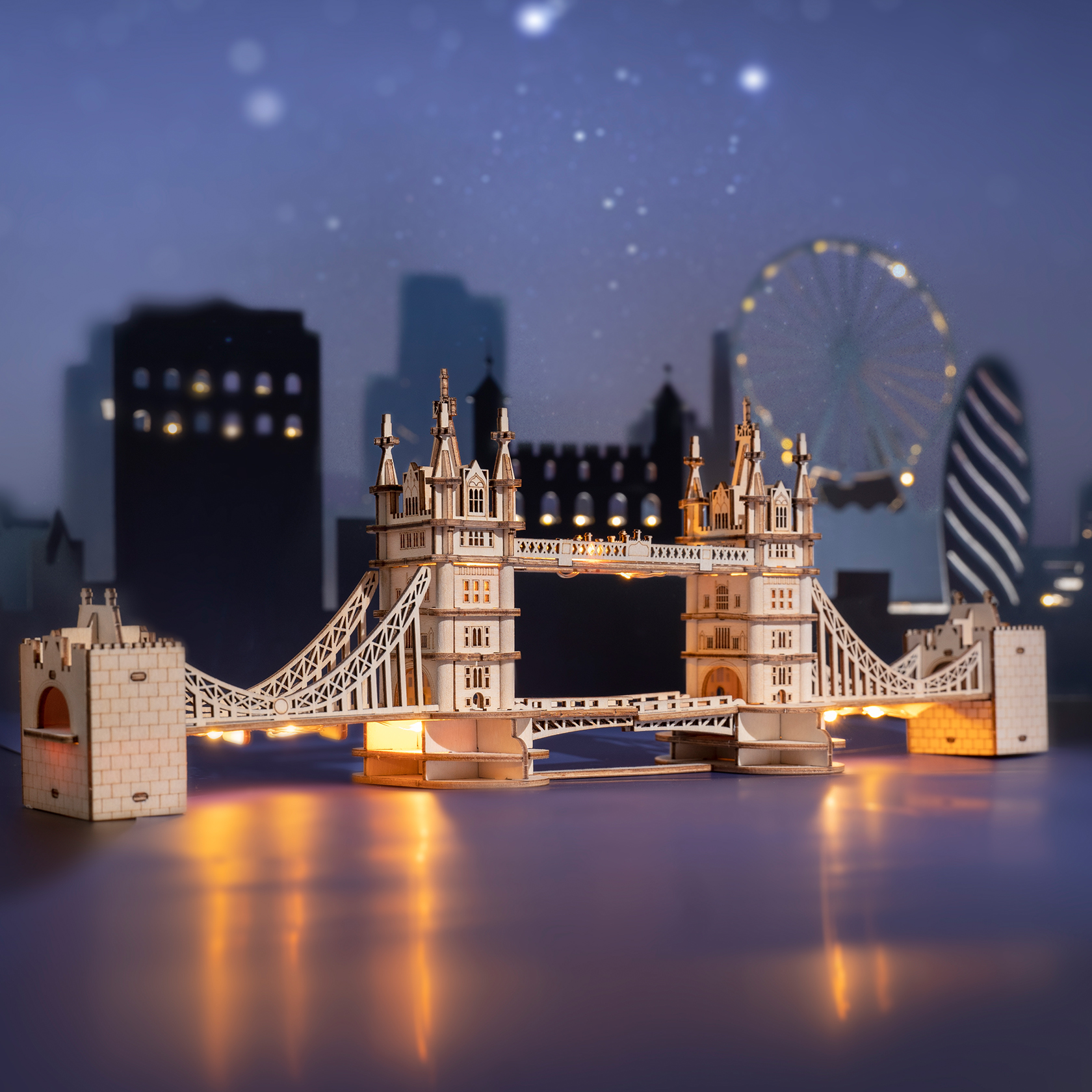 Rolife DIY Wooden 3D Puzzle To - Lighting Decor Woodbridge incelemesi ve fiyatı