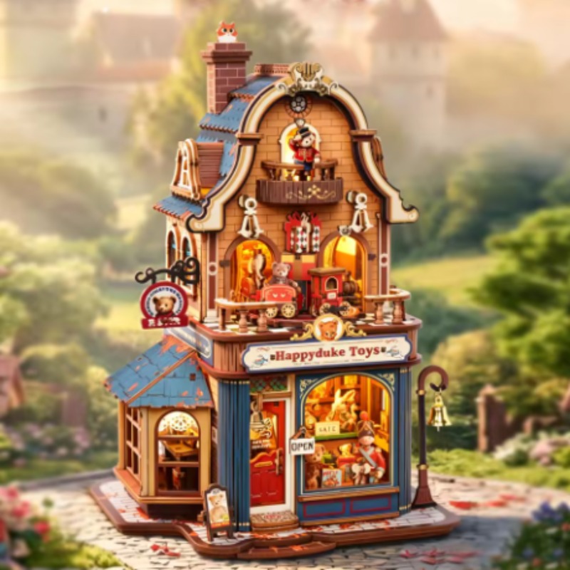 New Robotime Bear Toy Shop Ass - Lighting Room Decor Items incelemesi ve fiyatı