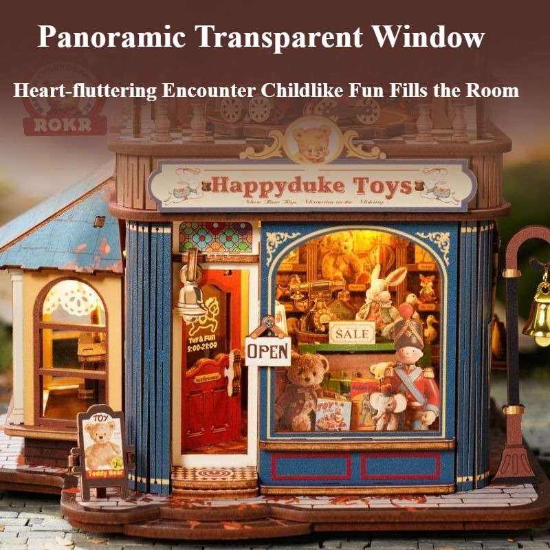 New Robotime Bear Toy Shop Ass - Lighting Room Decor Items incelemesi ve fiyatı