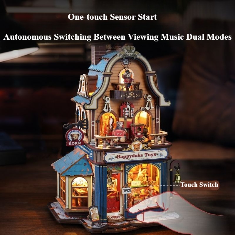 New Robotime Bear Toy Shop Ass - Lighting Room Decor Items incelemesi ve fiyatı