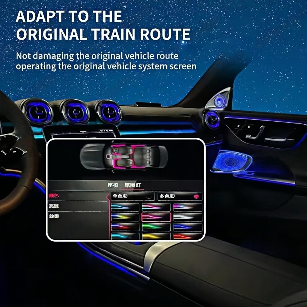 64 Color LED 4 Door Armrest Li - Lighting Decoration Ideas incelemesi ve fiyatı