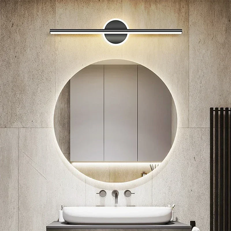 Modern LED Mirror Lamp 40/55cm - Foyer Lighting Wall Decor incelemesi ve fiyatı