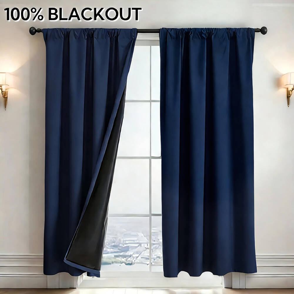 1pc 100% Blackout Curtain with - Lighting Decoration Ideas incelemesi ve fiyatı