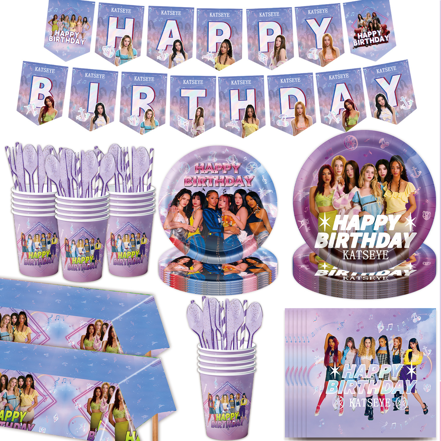 K&Katseye Idol Birthday Party  - Lighting Room Decor Items incelemesi ve fiyatı