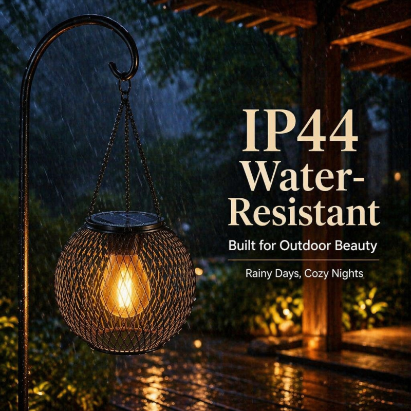 Solar Powered LED Hanging Floo - Lighting Decoration Ideas incelemesi ve fiyatı