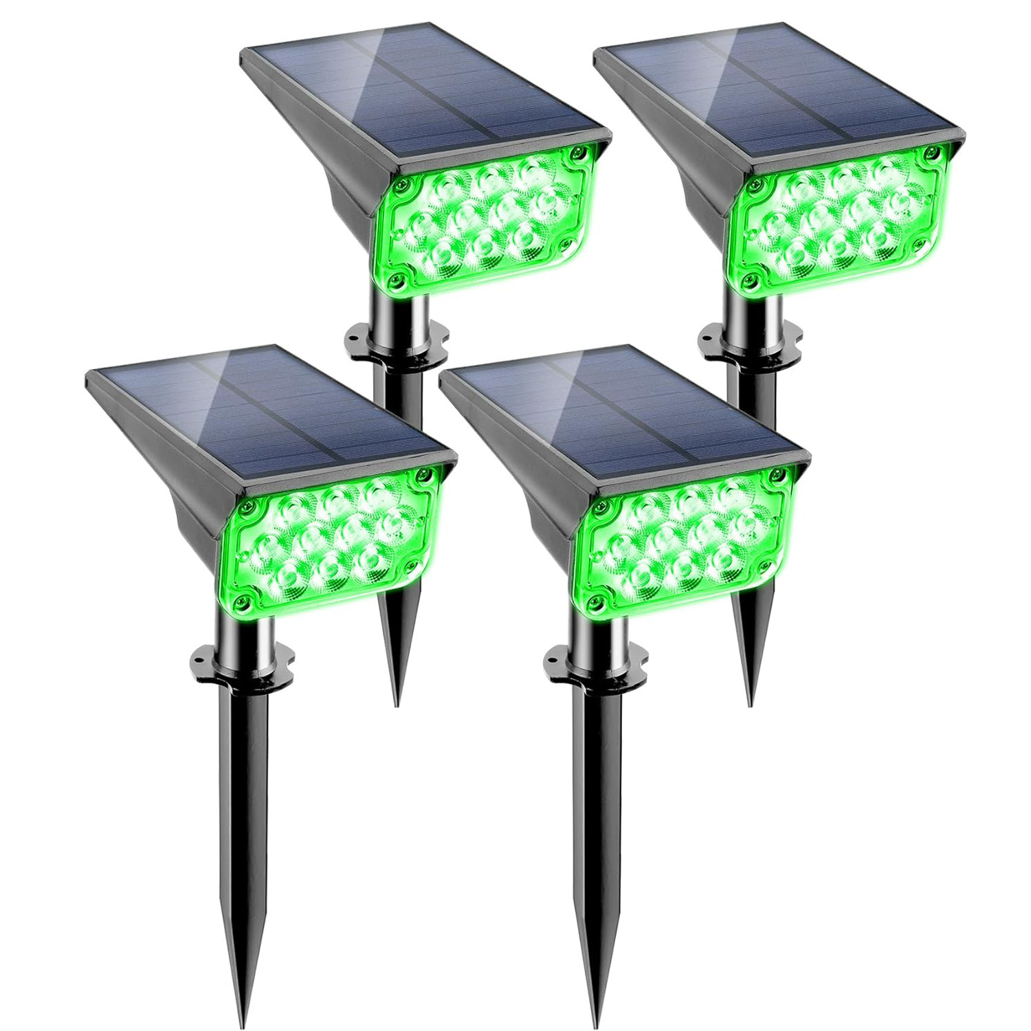 4pcs Solar Spotlight Outdoor G - Wall Decor Lighting Tree incelemesi ve fiyatı