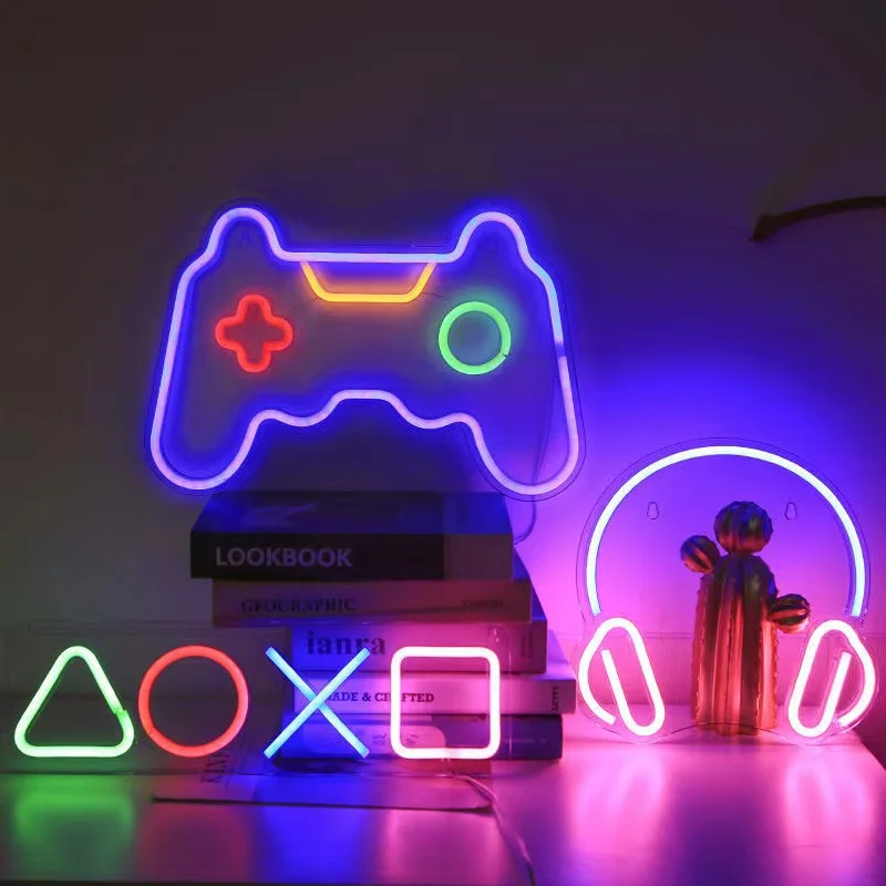 Game Neon Night Light Signs fo - Bedroom Lighting Decor Ideas incelemesi ve fiyatı