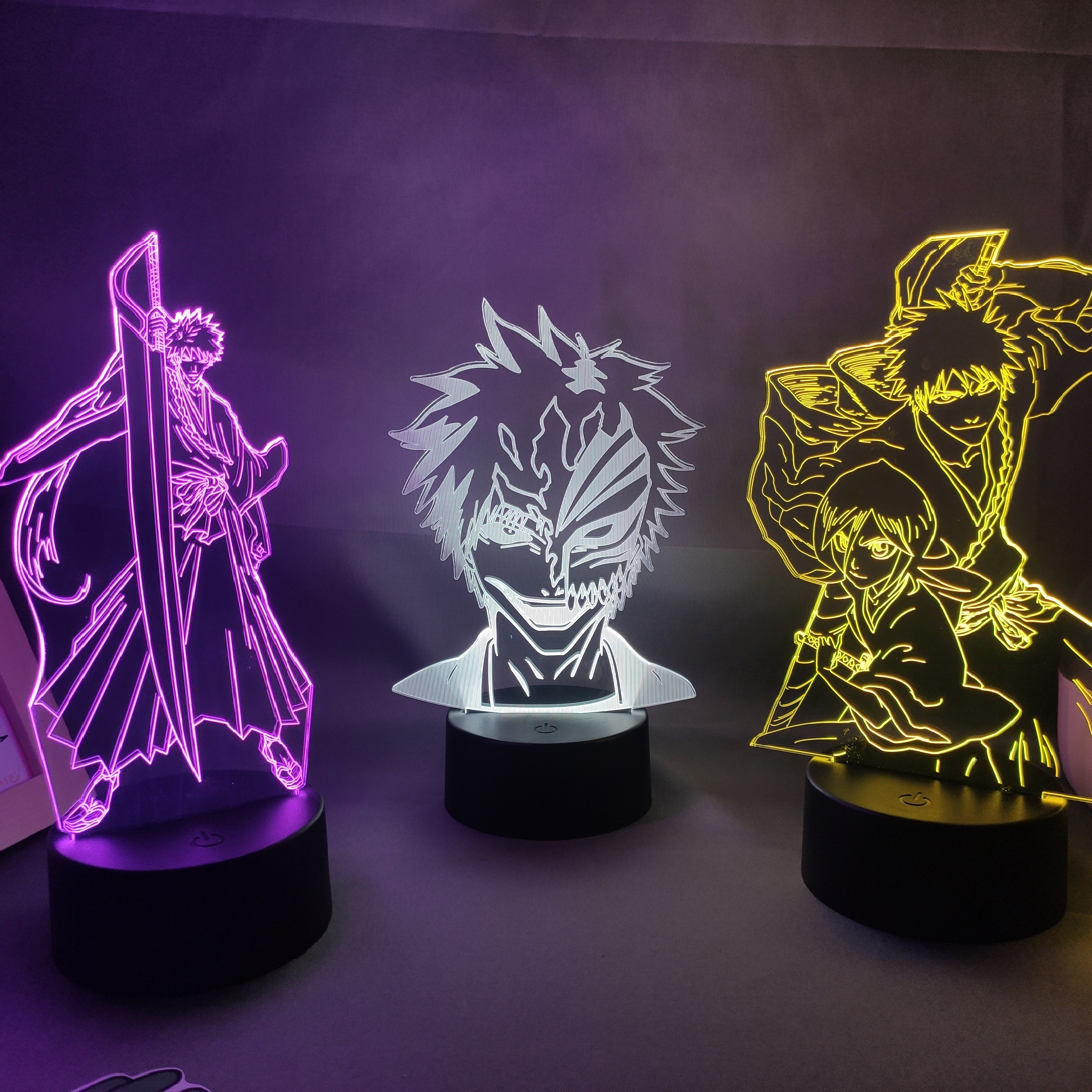 Anime Bleach Figure Ichigo 3D  - Lava Lamp Desktop incelemesi ve fiyatı