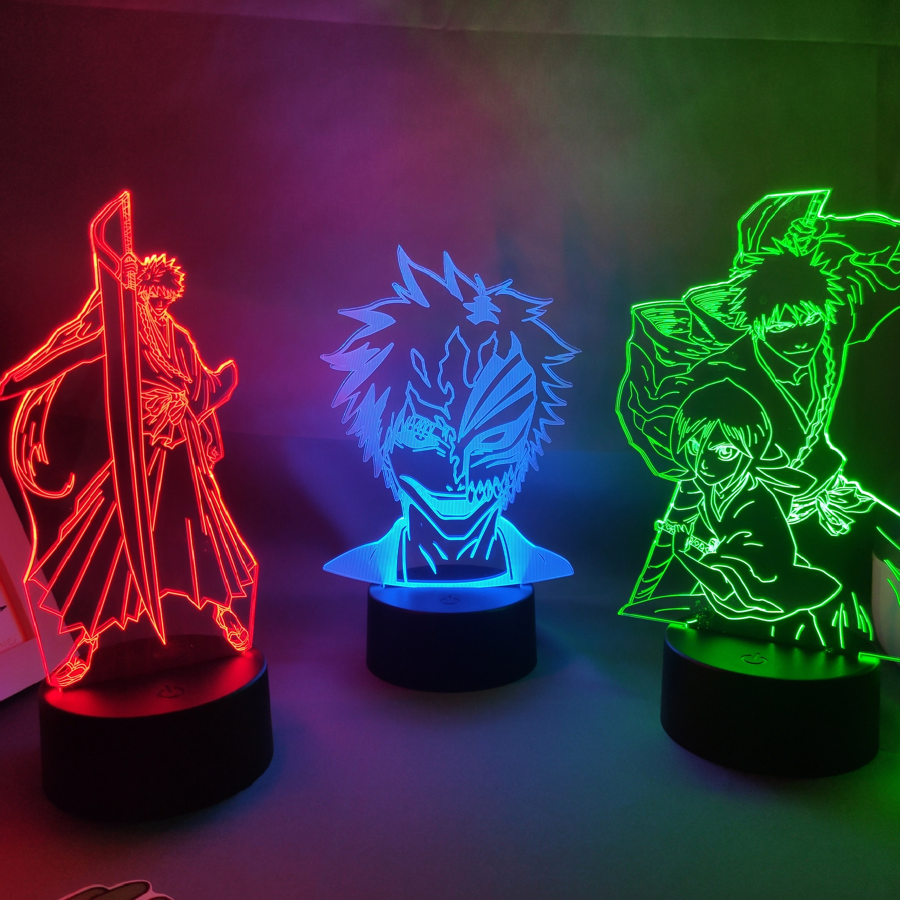 Anime Bleach Figure Ichigo 3D  - Lava Lamp Desktop incelemesi ve fiyatı