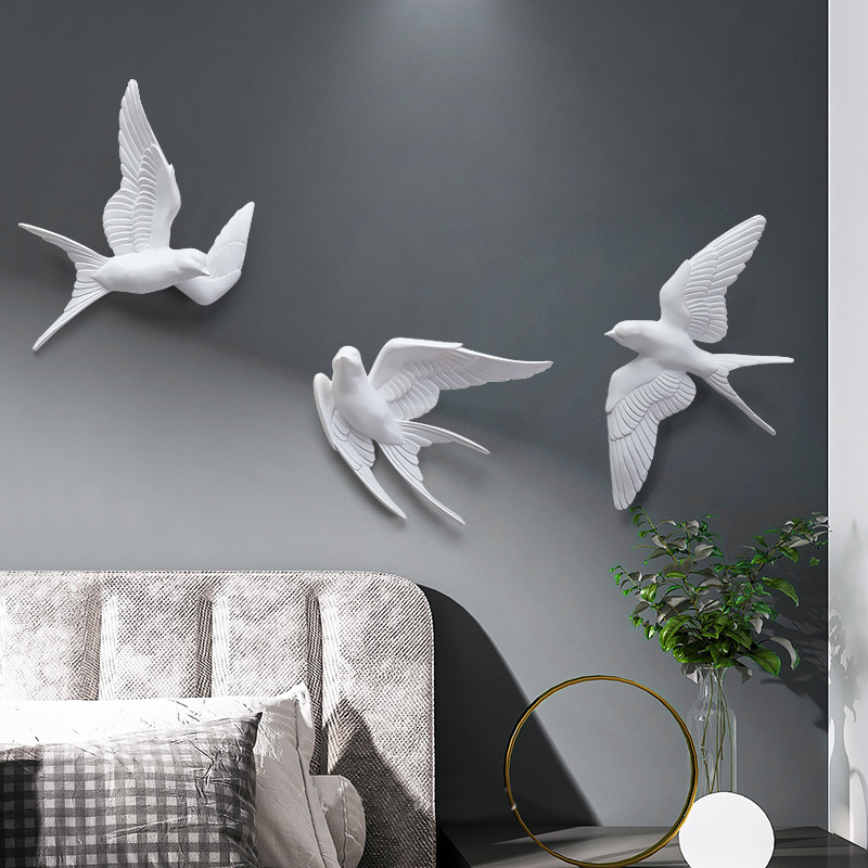 3D Bird Creative Hanging Decor - Foyer Lighting Wall Decor incelemesi ve fiyatı