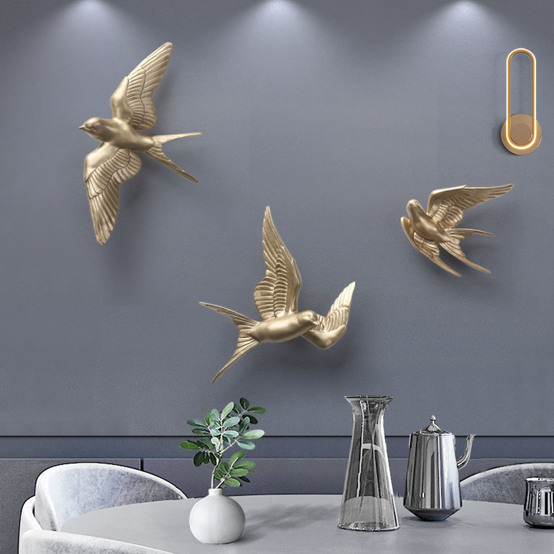 3D Bird Creative Hanging Decor - Foyer Lighting Wall Decor incelemesi ve fiyatı