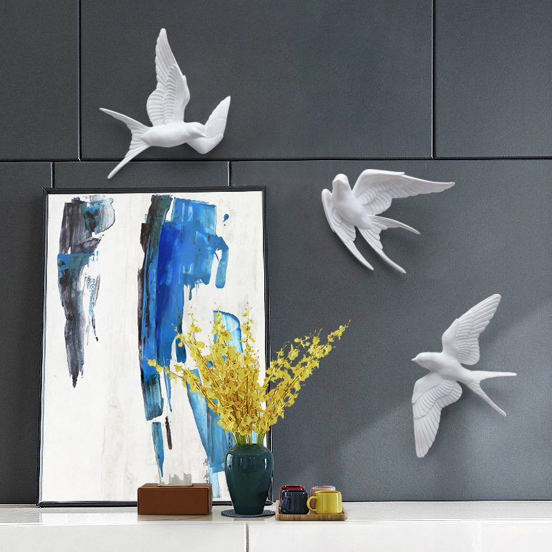 3D Bird Creative Hanging Decor - Foyer Lighting Wall Decor incelemesi ve fiyatı