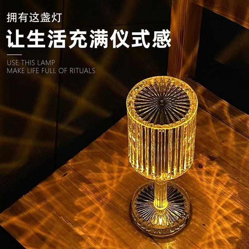 Modern Luxury Crystal Table La - Bedroom Lighting Decor Ideas incelemesi ve fiyatı