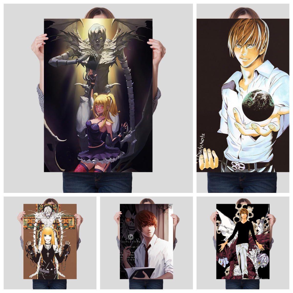 Death Note Unframed Canvas Pri - Lighting Room Decor Items incelemesi ve fiyatı