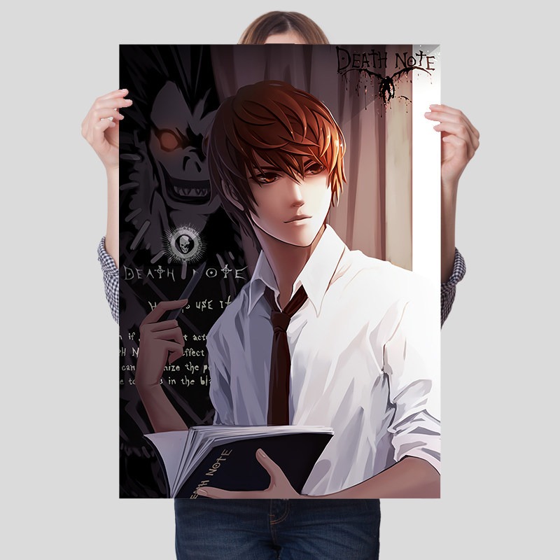 Death Note Unframed Canvas Pri - Lighting Room Decor Items incelemesi ve fiyatı