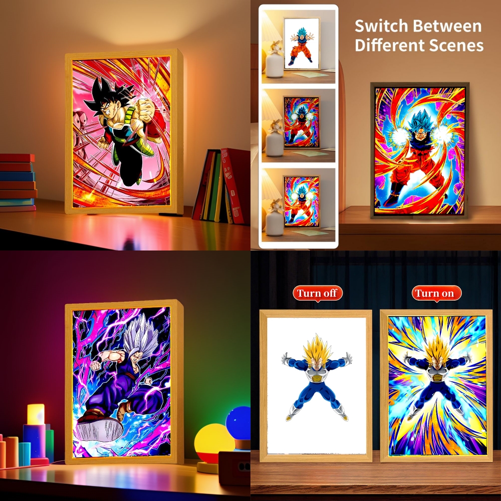 Dragon Ball Z Anime Figure Lig - Lighting Room Decor Items incelemesi ve fiyatı