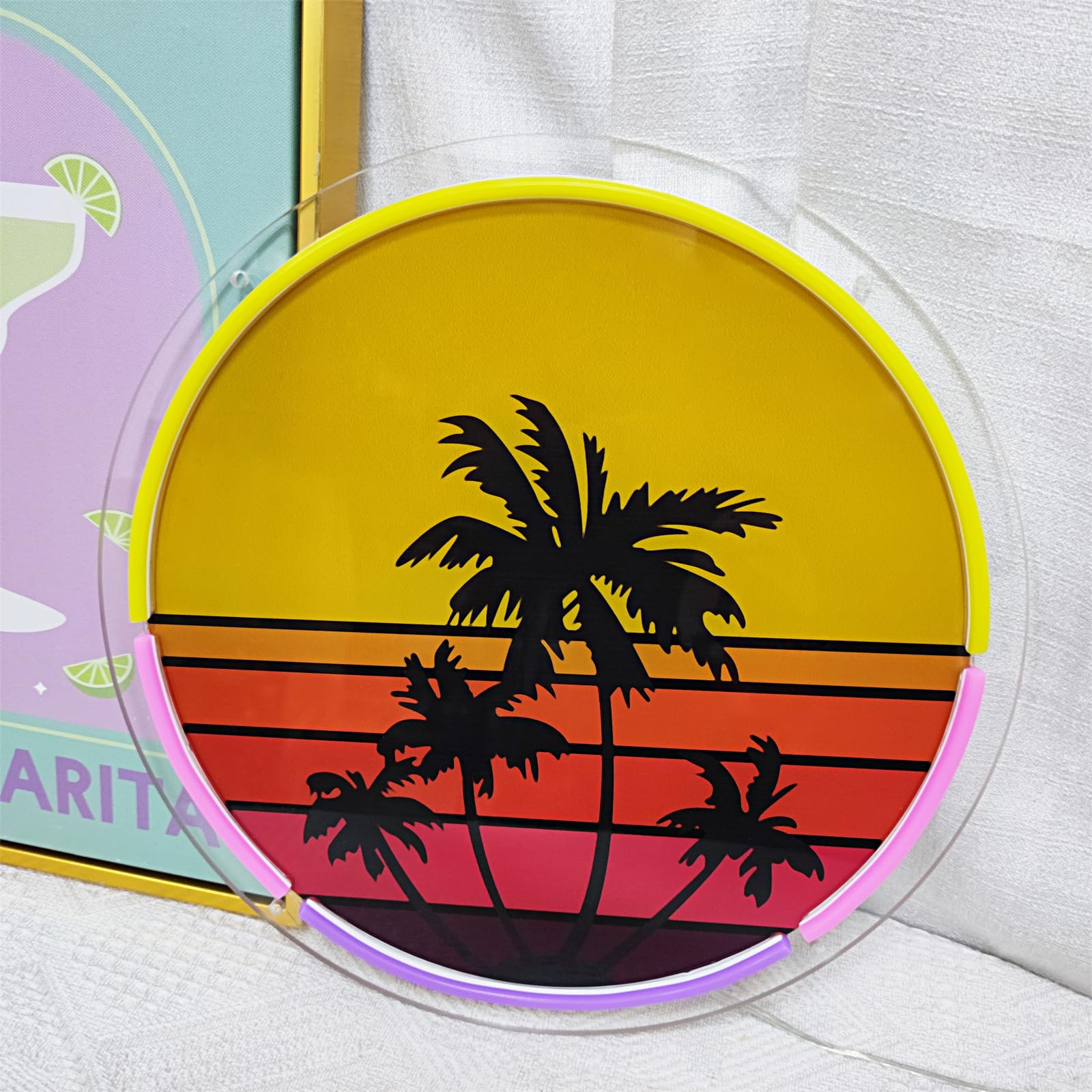 Sunset neon light suitable for - Wall Decor Lighting Tree incelemesi ve fiyatı
