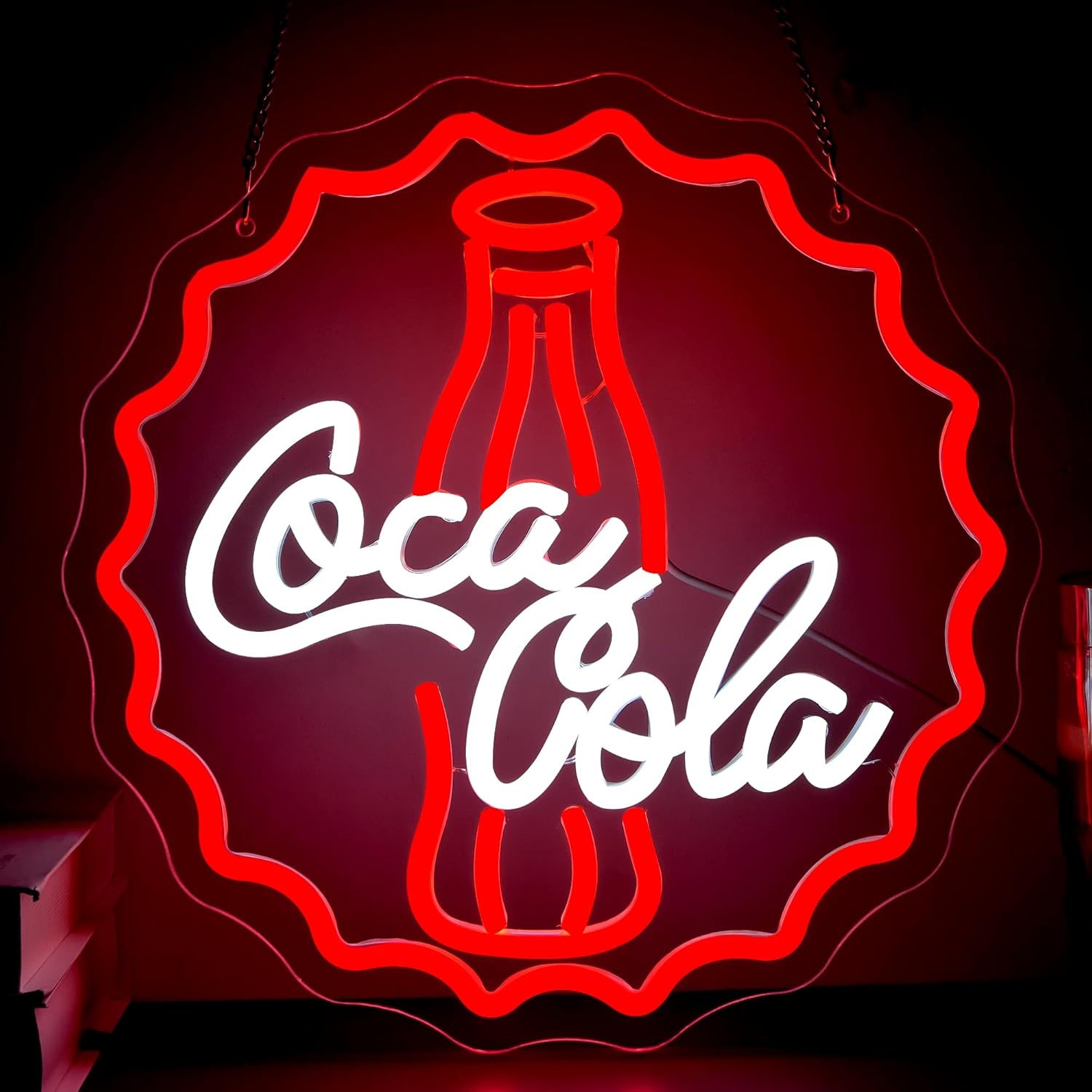 Cola Neon Sign Art Wall Light  - Restaurant Lighting Decoration incelemesi ve fiyatı