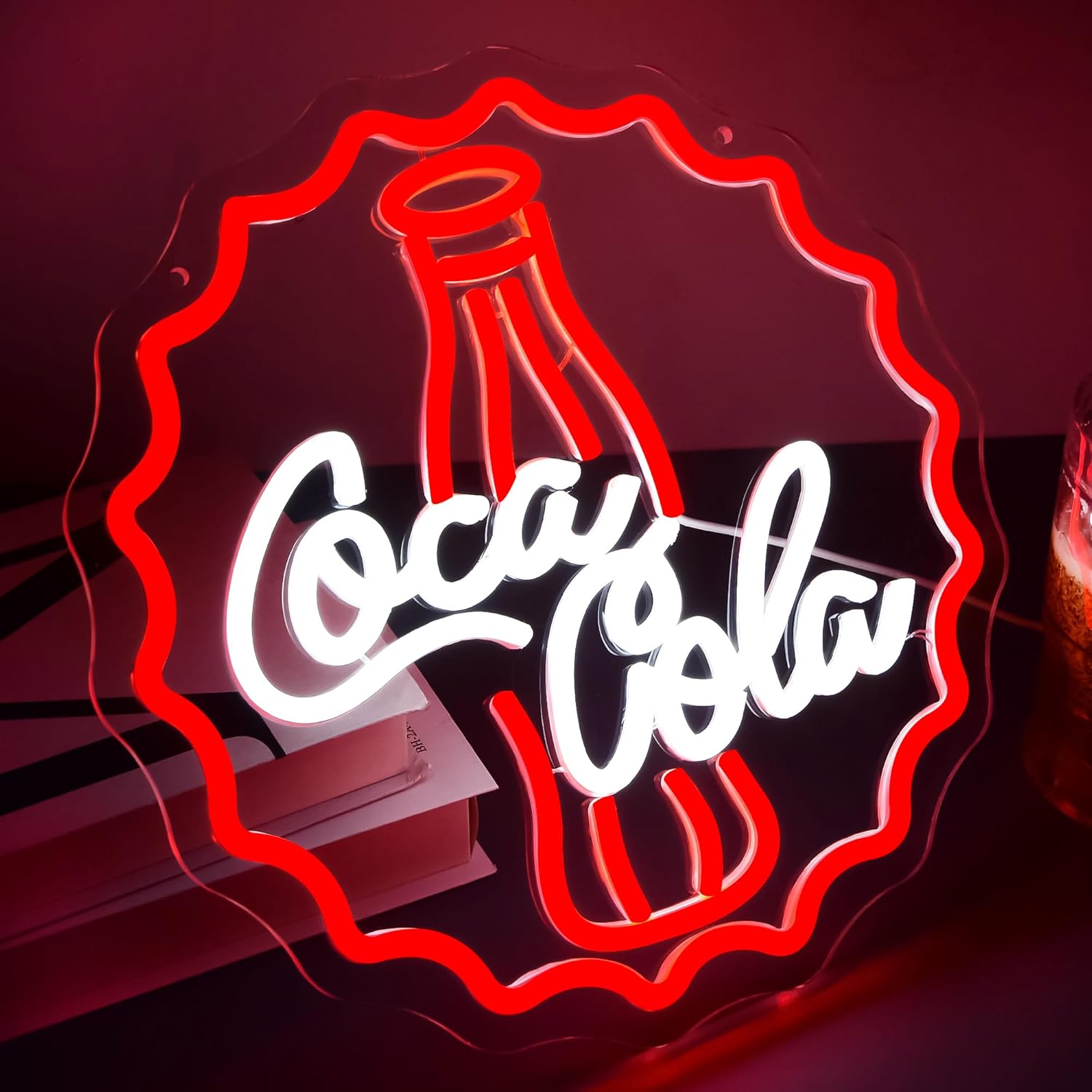 Cola Neon Sign Art Wall Light  - Restaurant Lighting Decoration incelemesi ve fiyatı
