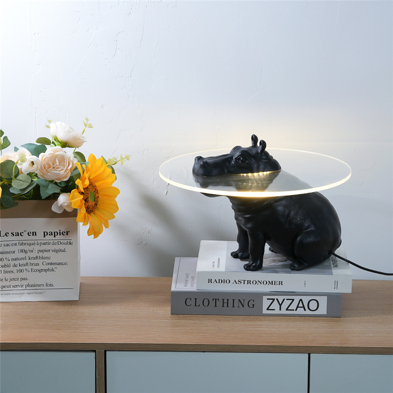 Resin Hippopotamus LED Floor L - Lava Lamp Desktop incelemesi ve fiyatı