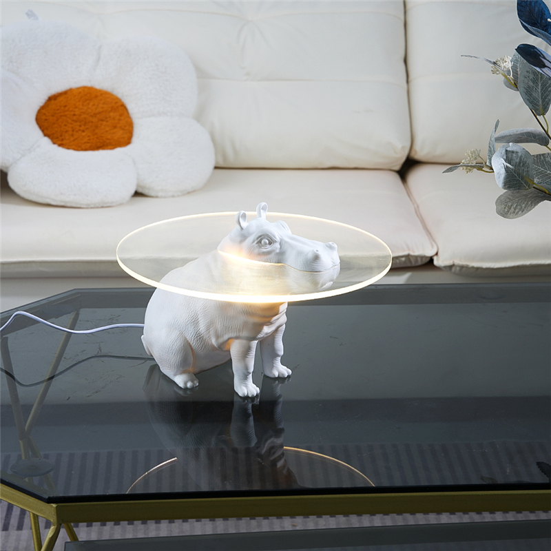 Resin Hippopotamus LED Floor L - Lava Lamp Desktop incelemesi ve fiyatı