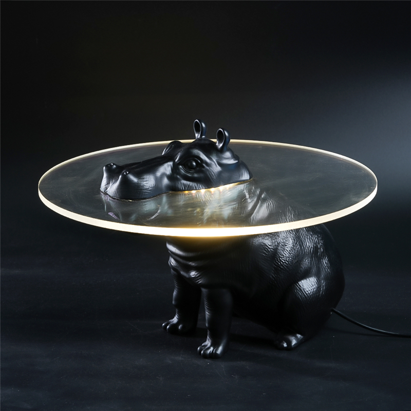 Resin Hippopotamus LED Floor L - Lava Lamp Desktop incelemesi ve fiyatı