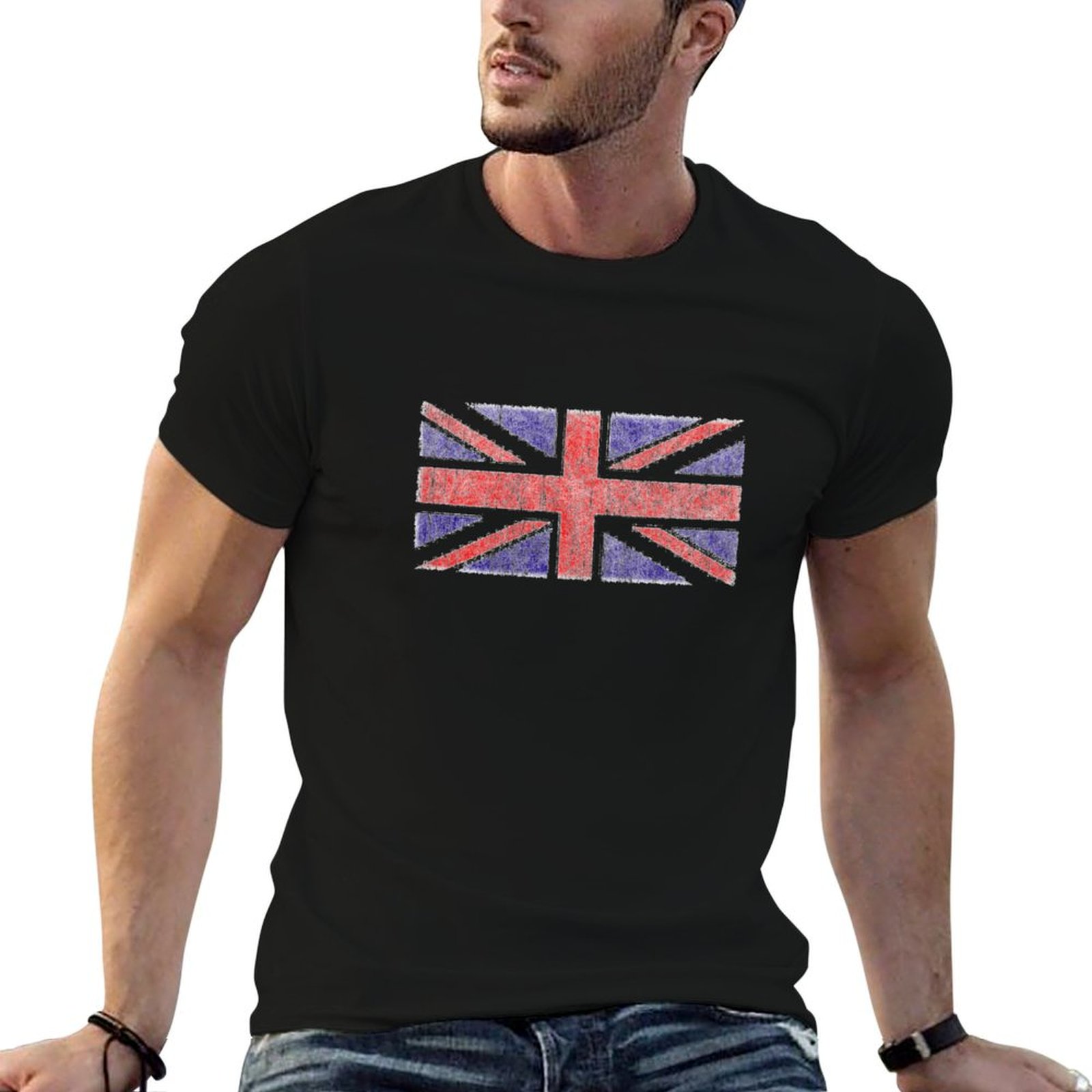 Vintage UK Union Jack Flag T-S - Union Lighting & Decor Photos incelemesi ve fiyatı