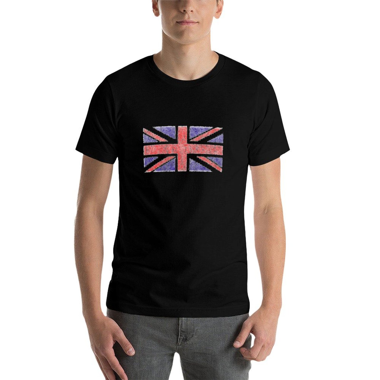 Vintage UK Union Jack Flag T-S - Union Lighting & Decor Photos incelemesi ve fiyatı