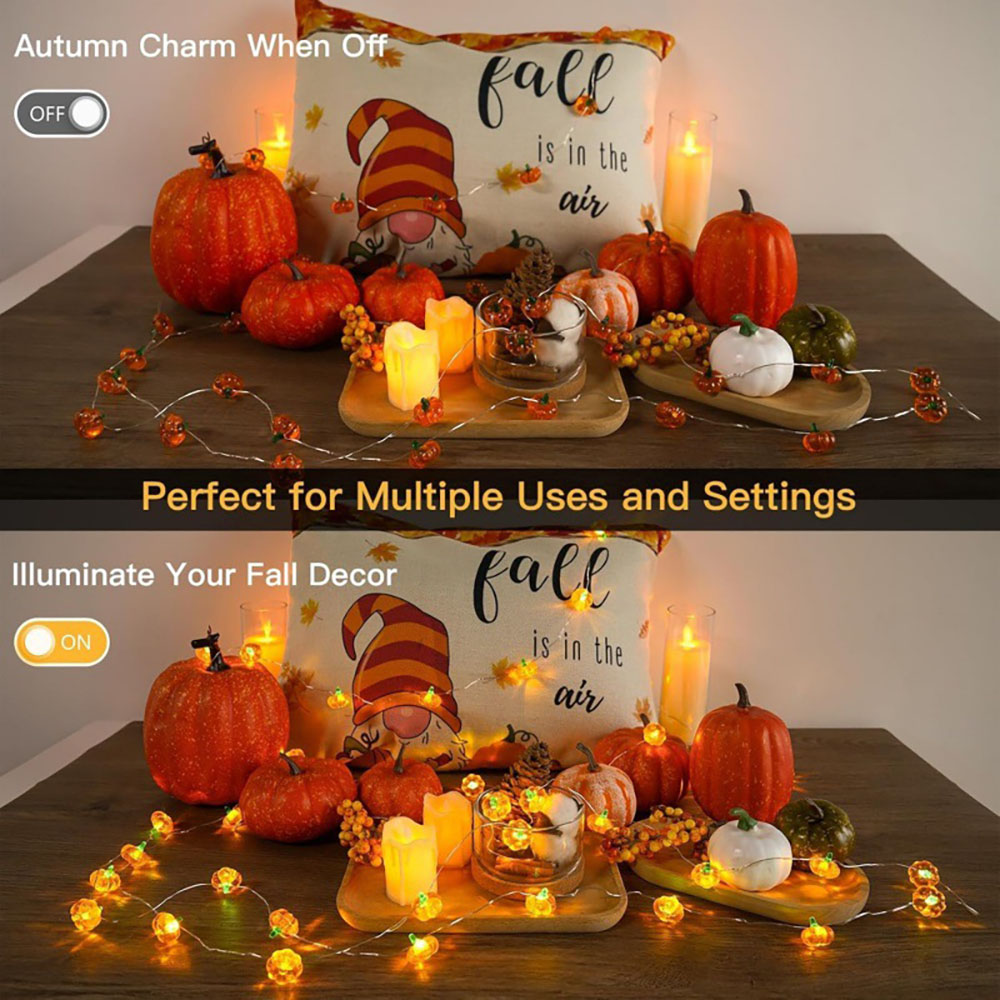 Halloween Pumpkin Light String - Home Decor Lighting Tricks incelemesi ve fiyatı