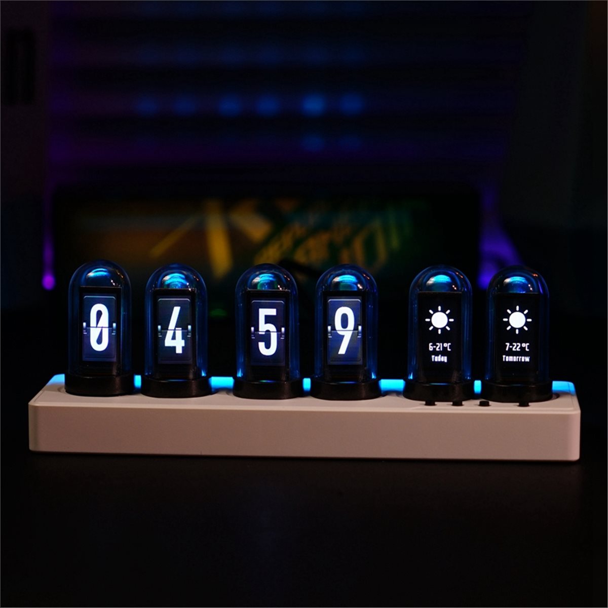 A73T WiFi Control IPS Clock wi - Bedroom Lighting Decor Ideas incelemesi ve fiyatı