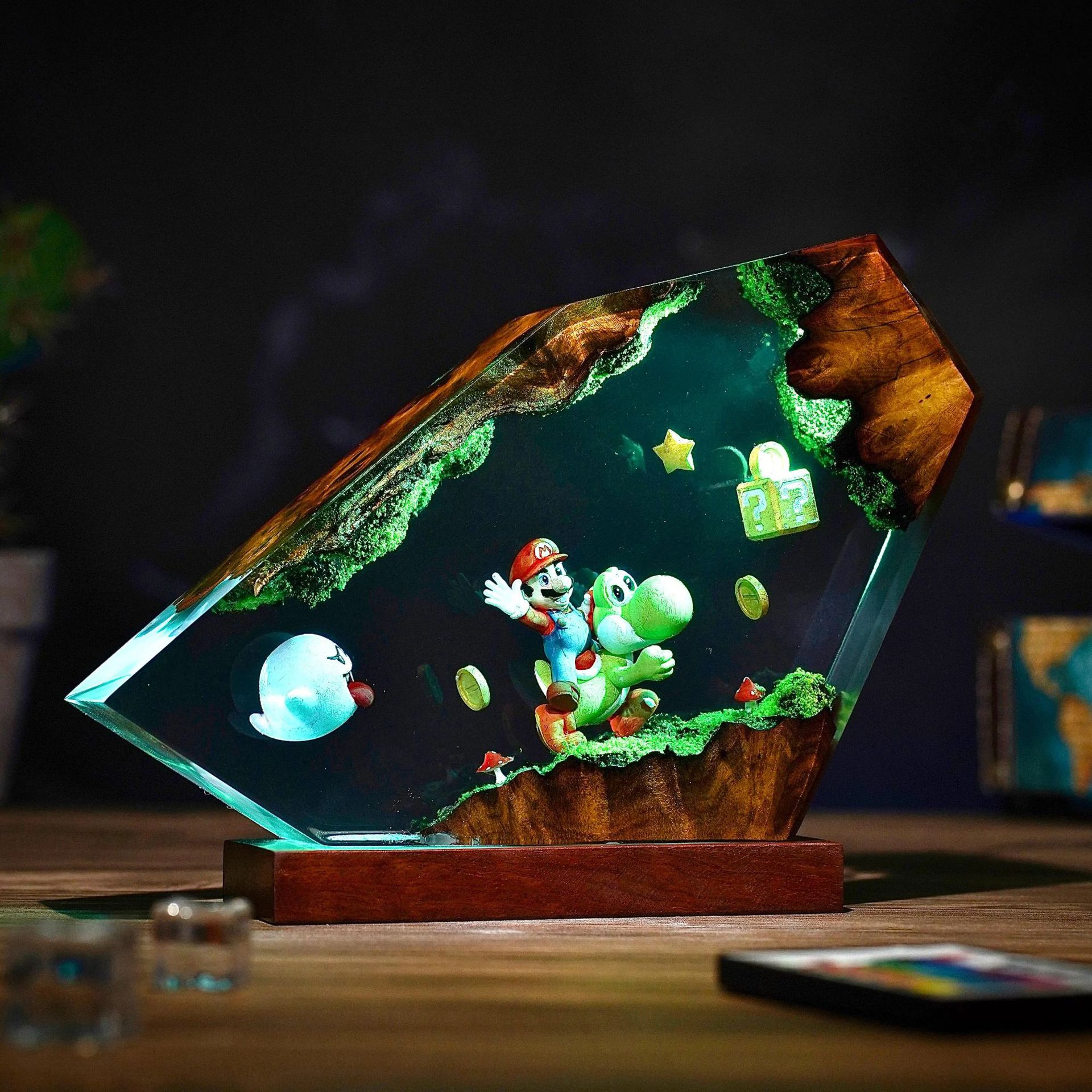 Table Resin Lamp Cartoon Anime - Lighting Table Decor incelemesi ve fiyatı