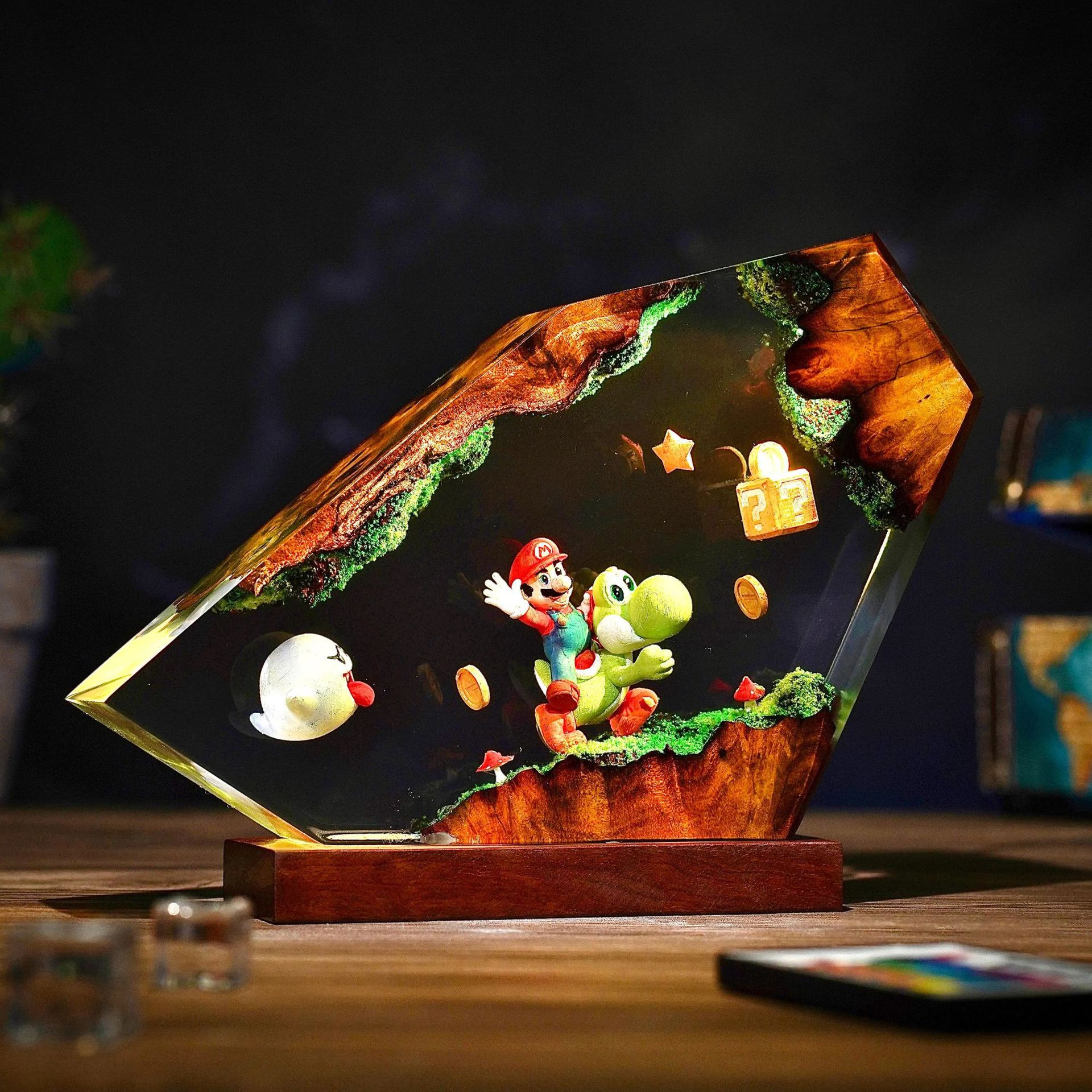 Table Resin Lamp Cartoon Anime - Lighting Table Decor incelemesi ve fiyatı