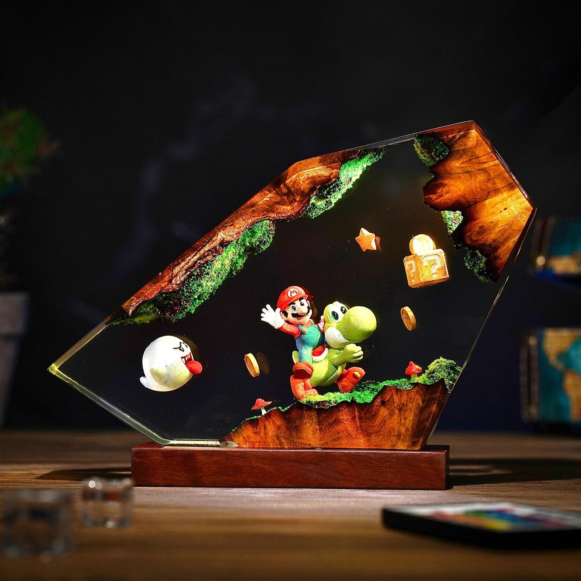 Table Resin Lamp Cartoon Anime - Lighting Table Decor incelemesi ve fiyatı