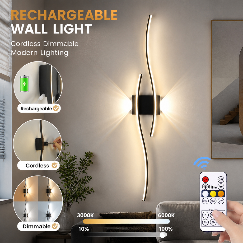 Modern LED Wireless Wall Sconc - Foyer Lighting Wall Decor incelemesi ve fiyatı