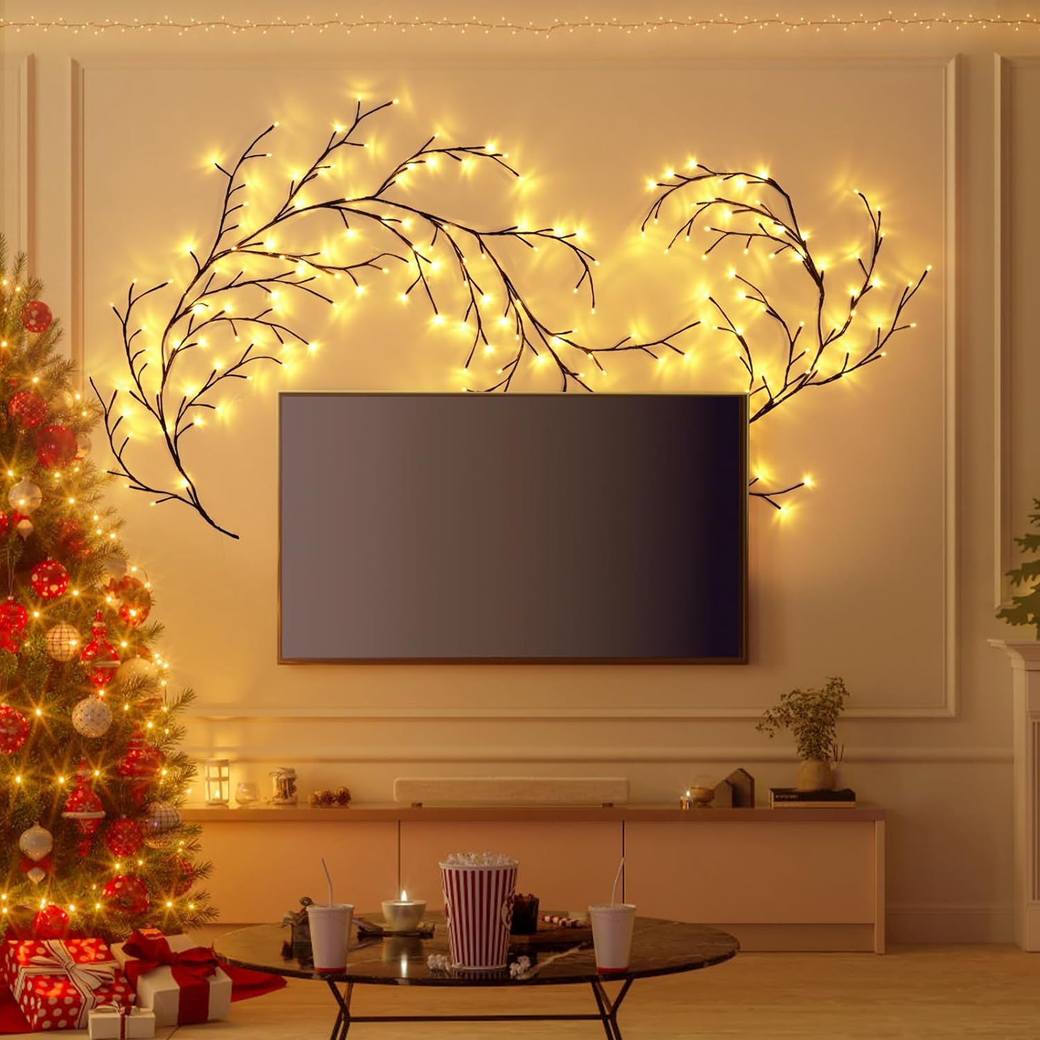 DIY Night Light for Wall Bedro - Wall Decor Lighting Tree incelemesi ve fiyatı