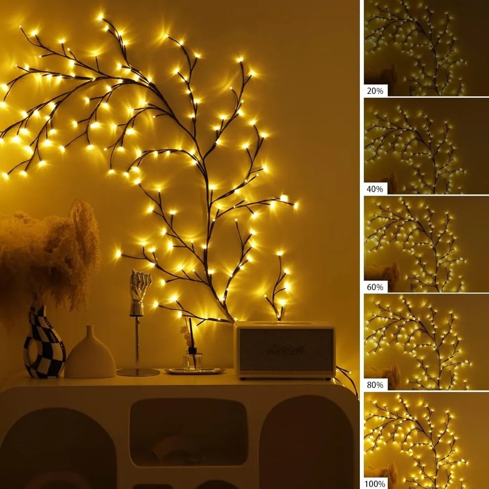 DIY Night Light for Wall Bedro - Wall Decor Lighting Tree incelemesi ve fiyatı