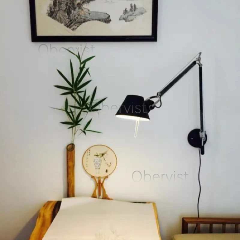 Italian Long Arm LED Wall Lamp - Foyer Lighting Wall Decor incelemesi ve fiyatı