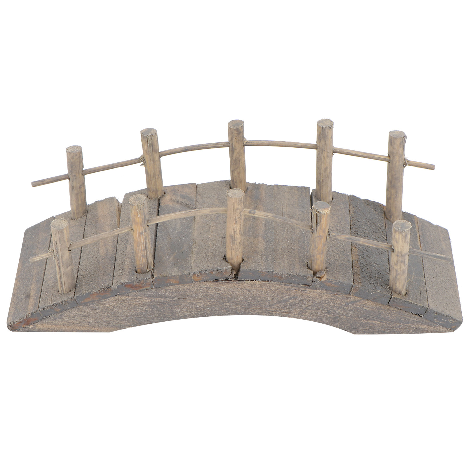 1Pcs Mini Wooden Arch Bridge f - Lighting Decor Woodbridge incelemesi ve fiyatı