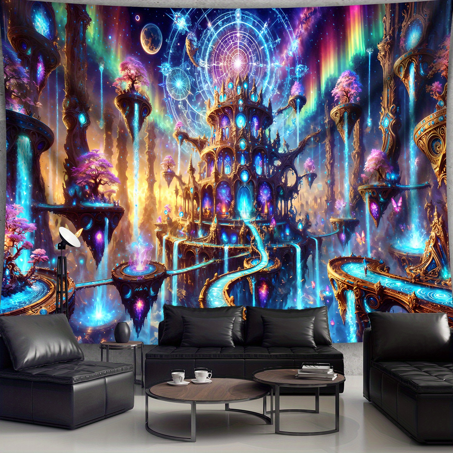 VIKAMA Black Light Tree of Lif - Wall Decor Lighting Tree incelemesi ve fiyatı