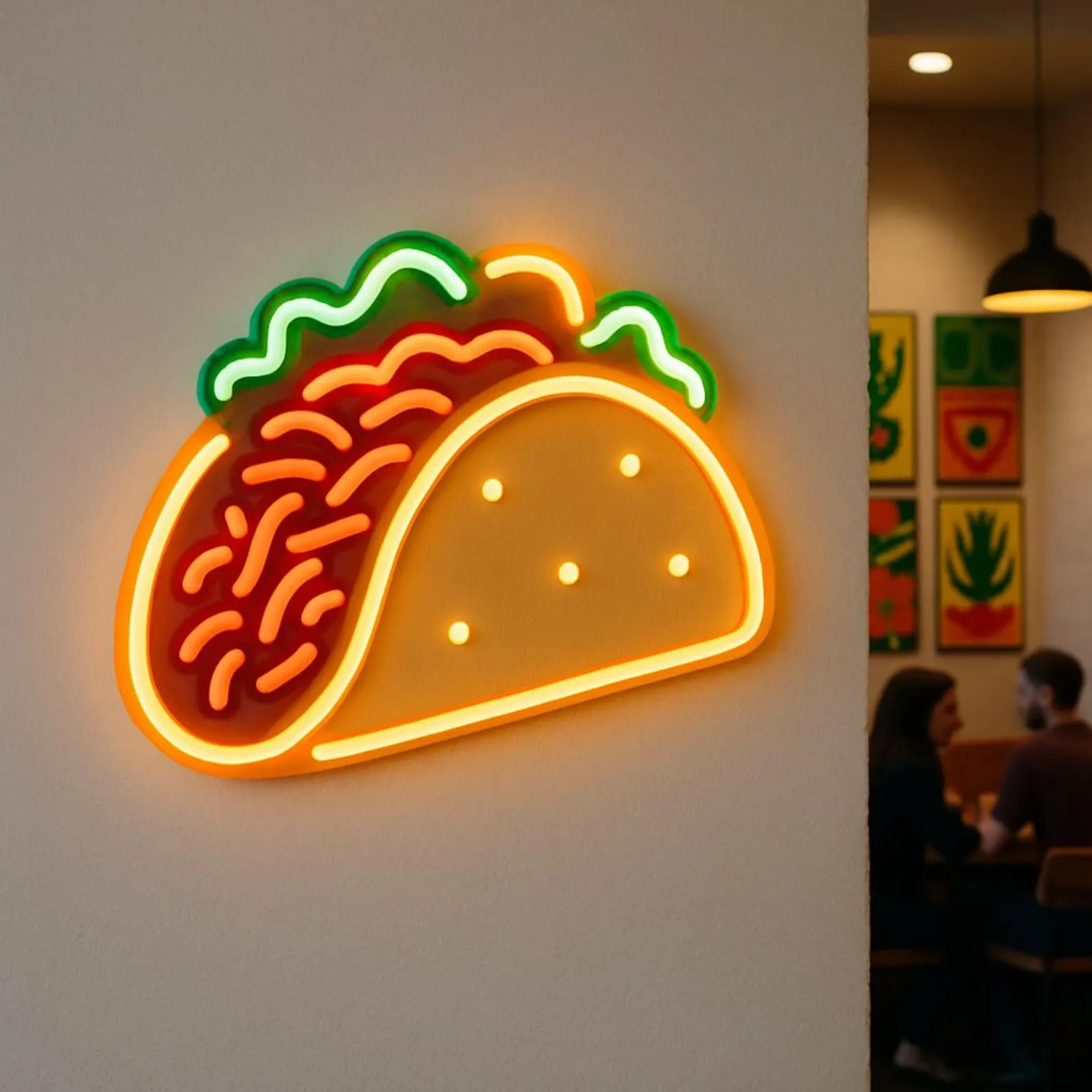 Carnitas Neon Sign,Restaurant  - Restaurant Lighting Decoration incelemesi ve fiyatı
