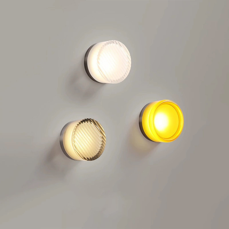Modern Round Glass Wall Lamps  - Foyer Lighting Wall Decor incelemesi ve fiyatı