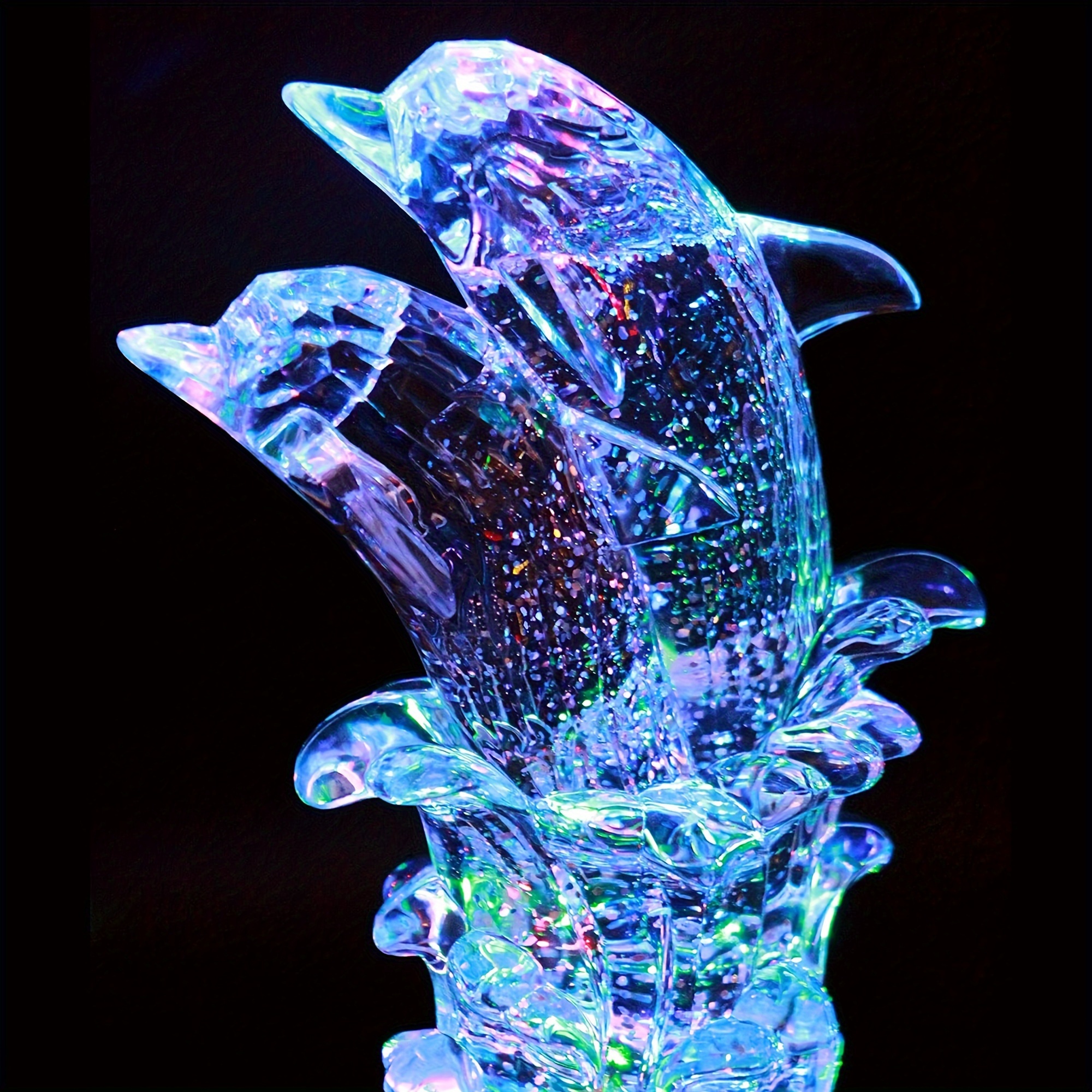 Sparkling Dolphin Pair LED Dec - Bedroom Lighting Decor Ideas incelemesi ve fiyatı